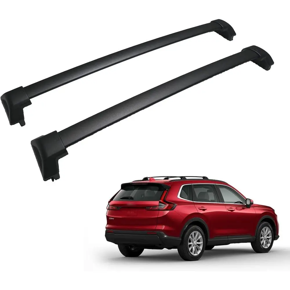 Roof Rack Bars for 2023-2026 CR-V and CR-V Hybrid with Side Rails, Cargo Carrier, and Compatibility for Canoe, Bike, Skiboard
Roof Rack Bars for 2023-2026 CR-V and CR-V Hybrid with Side Rails, Cargo Carrier, and Compatibility for Canoe, Bike, Skiboard