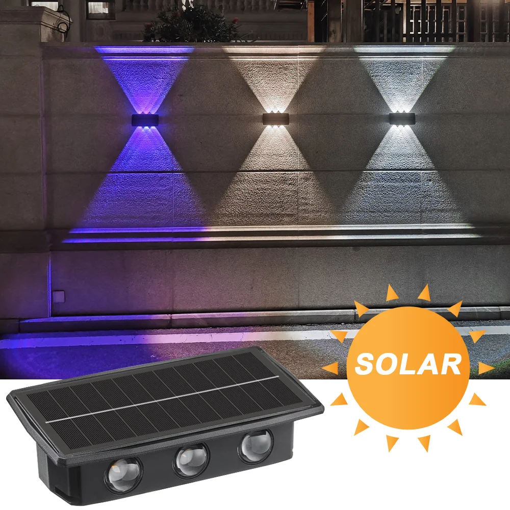 Solar Wall Light IP65 Waterproof High Brightness Up and Down Solar Outdoor Light Led Light Home Garden Outdoor Wall Light
Solar Wall Light IP65 Waterproof High Brightness Up and Down Solar Outdoor Light Led Light Home Garden Outdoor Wall Light