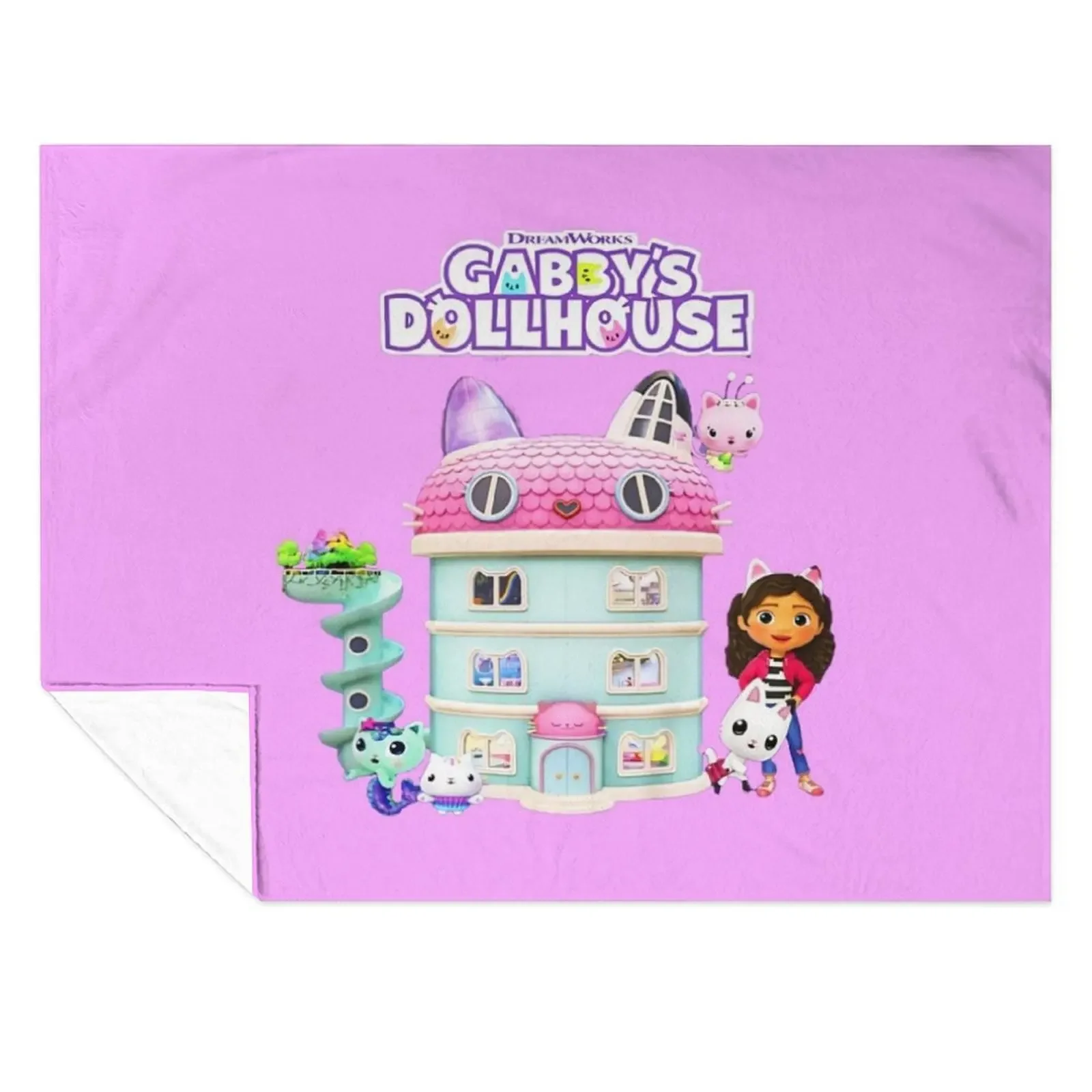 Kids Gabby's Dollhouse Group Logo T-Shirt Throw Blanket Weighted Luxury Thicken Baby bed plaid Blankets
Kids Gabby's Dollhouse Group Logo T-Shirt Throw Blanket Weighted Luxury Thicken Baby bed plaid Blankets