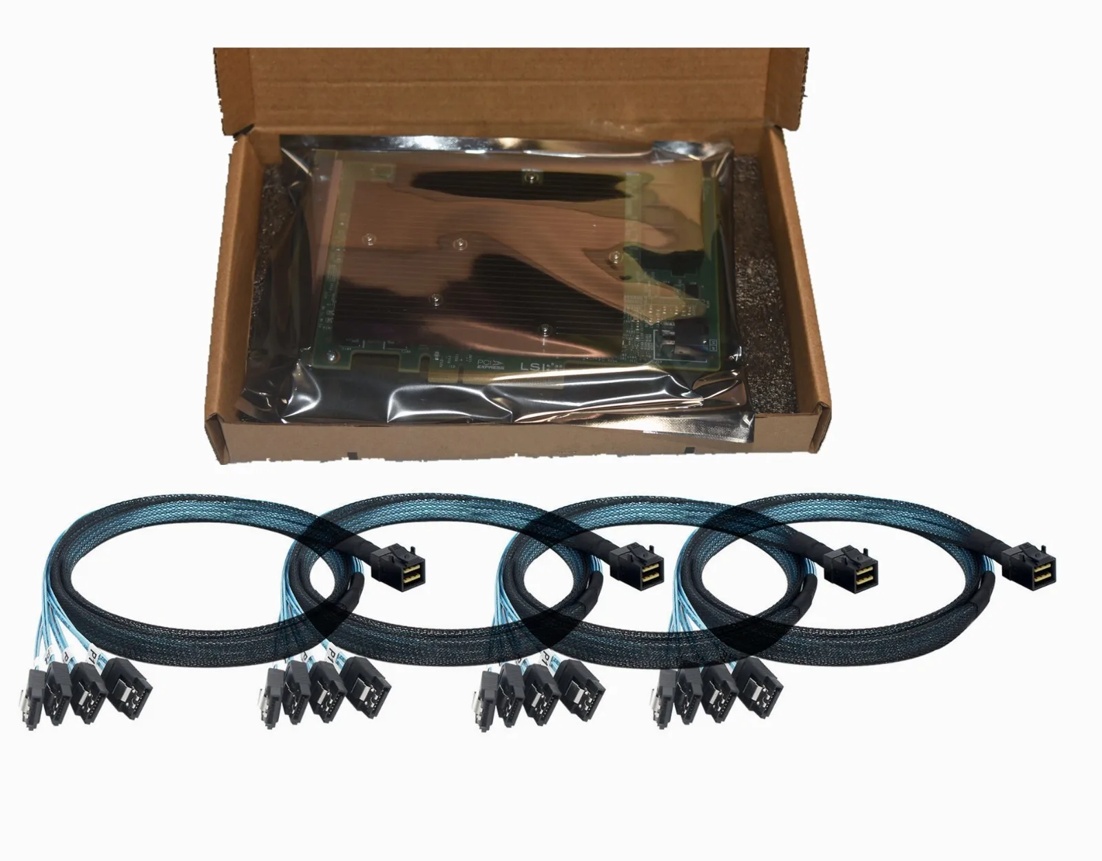 LSI SAS 9300-16I 12GB/S HBA BUS ADAPTER CARD IT Mode 4*SFF-8643 SATA Cable US
LSI SAS 9300-16I 12GB/S HBA BUS ADAPTER CARD IT Mode 4*SFF-8643 SATA Cable US