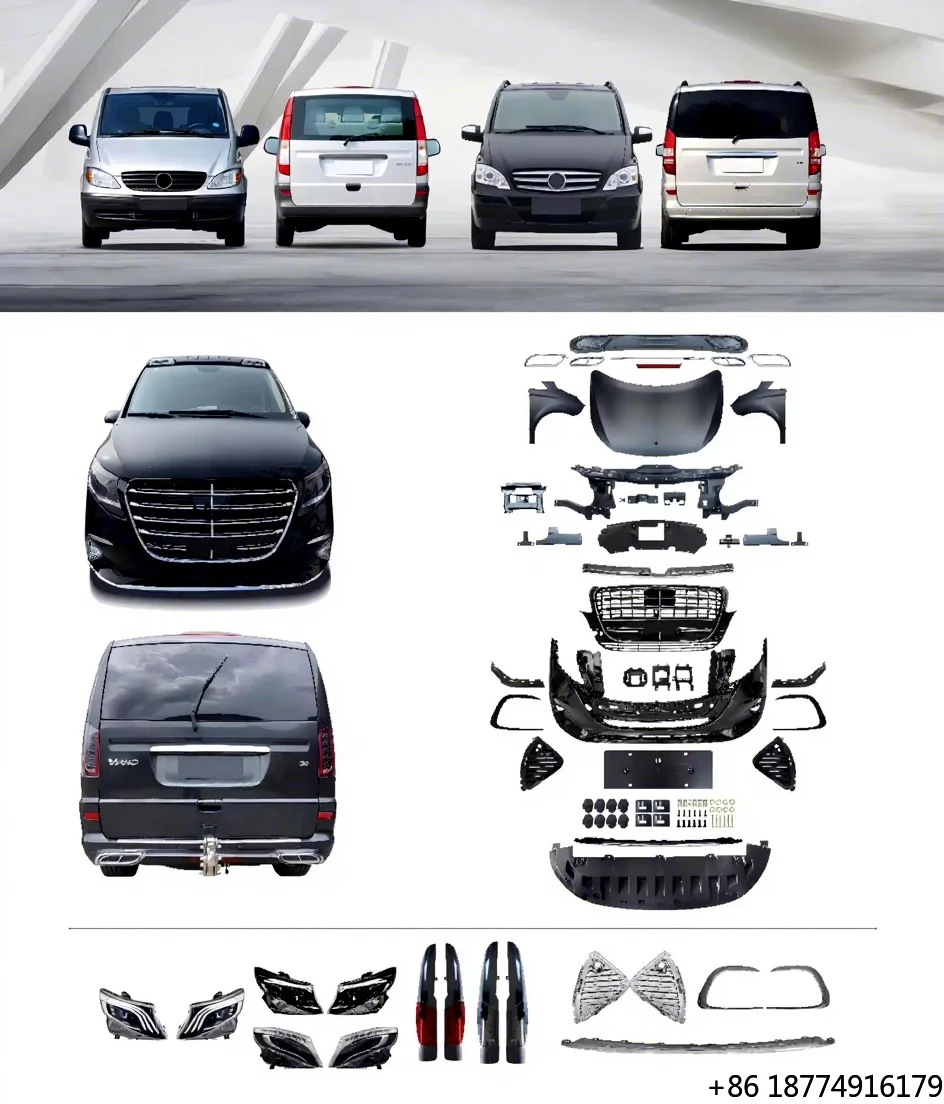 New Design Body Kit for the New Viano 2004-2015 Upgraded to 2024 V300 Sport Style NEW Material
New Design Body Kit for the New Viano 2004-2015 Upgraded to 2024 V300 Sport Style NEW Material
