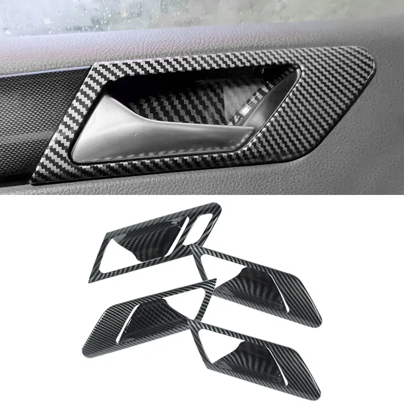 For VW Golf 6 MK6 2008-2013 ABS Carbon Fiber Texture Car Interior Door Handle Pull Doors Bowl Frame Cover Protective Trim
For VW Golf 6 MK6 2008-2013 ABS Carbon Fiber Texture Car Interior Door Handle Pull Doors Bowl Frame Cover Protective Trim