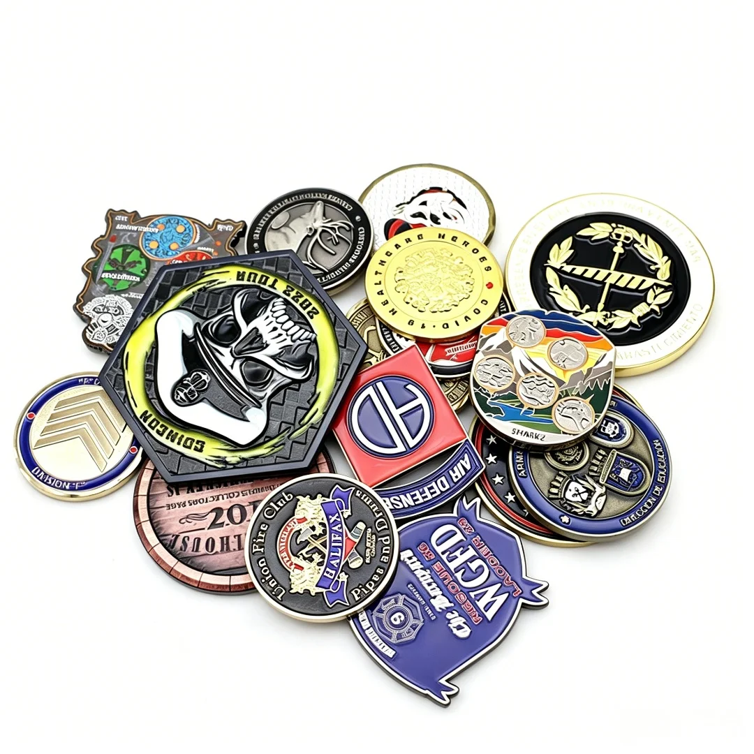 Personalized Custom Logo Challenge Coins, 3D Zinc Alloy Metal Enamel Collectible Medallions for Souvenirs & Events
Personalized Custom Logo Challenge Coins, 3D Zinc Alloy Metal Enamel Collectible Medallions for Souvenirs & Events