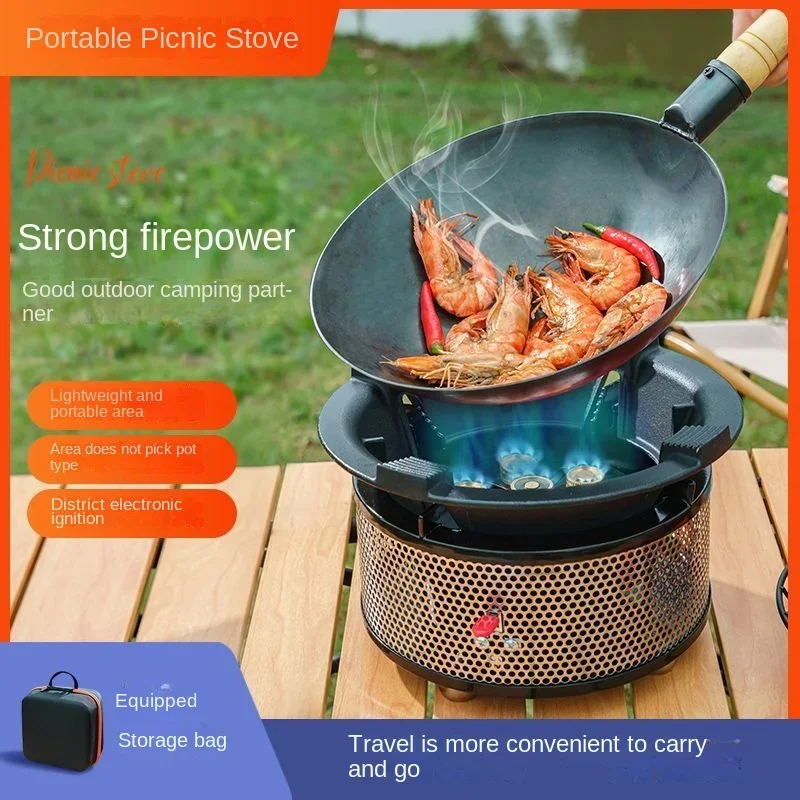 Портативная плита для барбекю на открытом воздухе, ветрозащитная газовая плита с шестью звездами, уличная плита и аксессуары
Портативная плита для барбекю на открытом воздухе, ветрозащитная газовая плита с шестью звездами, уличная плита и аксессуары