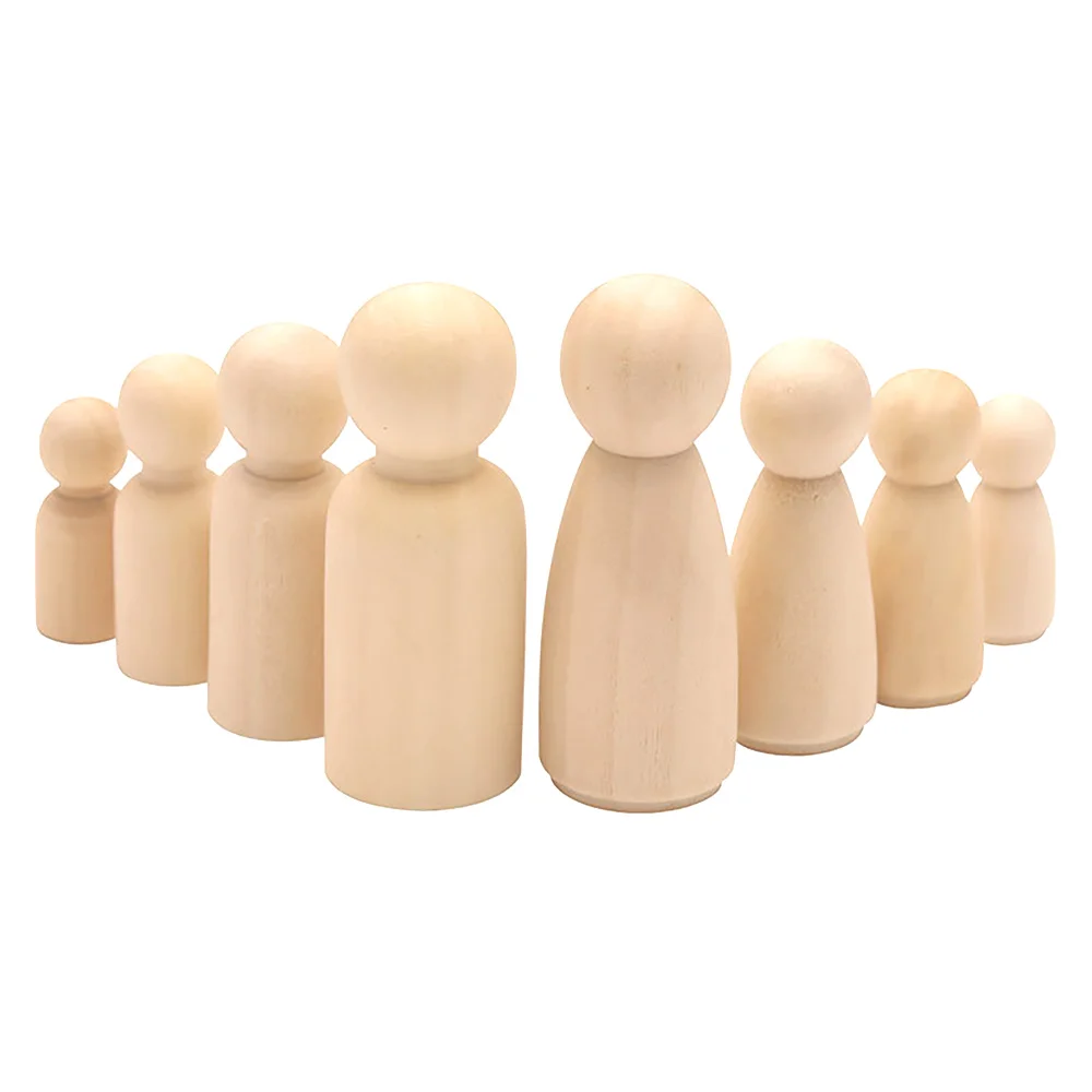 50pcs Boy and girl Wooden Peg Dolls Unpainted Figures DIY Arts Crafts supplies kids baby Chess for Board Game
50pcs Boy and girl Wooden Peg Dolls Unpainted Figures DIY Arts Crafts supplies kids baby Chess for Board Game