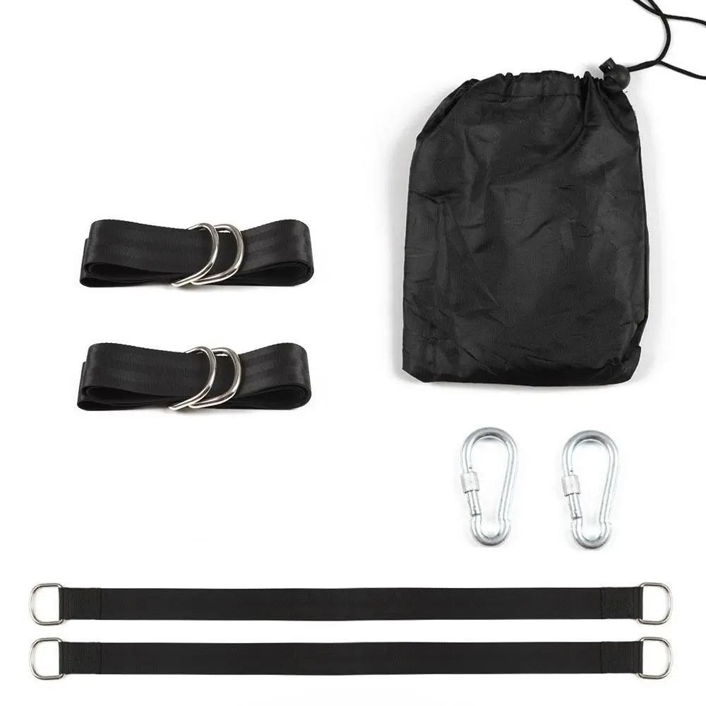 Durable Nylon Hammock Set Accessories Portable Overbold Swing Hammock Safety Belt Swing Sling Set
Durable Nylon Hammock Set Accessories Portable Overbold Swing Hammock Safety Belt Swing Sling Set