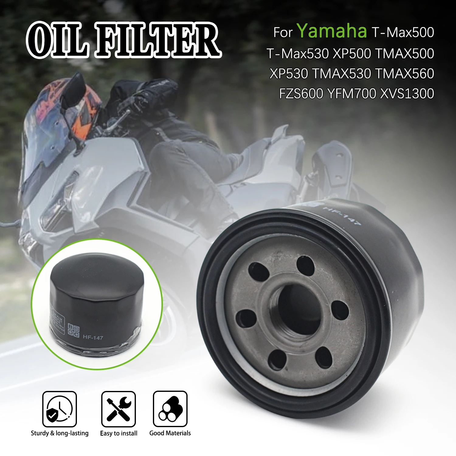 Масляный фильтр для мотоциклов Yamaha T-Max500 T-Max530 XP500 TMAX500 XP530 TMAX530 TMAX560 FZS600 YFM700 XVS1300 TMAX T-MAX 500 530
Масляный фильтр для мотоциклов Yamaha T-Max500 T-Max530 XP500 TMAX500 XP530 TMAX530 TMAX560 FZS600 YFM700 XVS1300 TMAX T-MAX 500 530