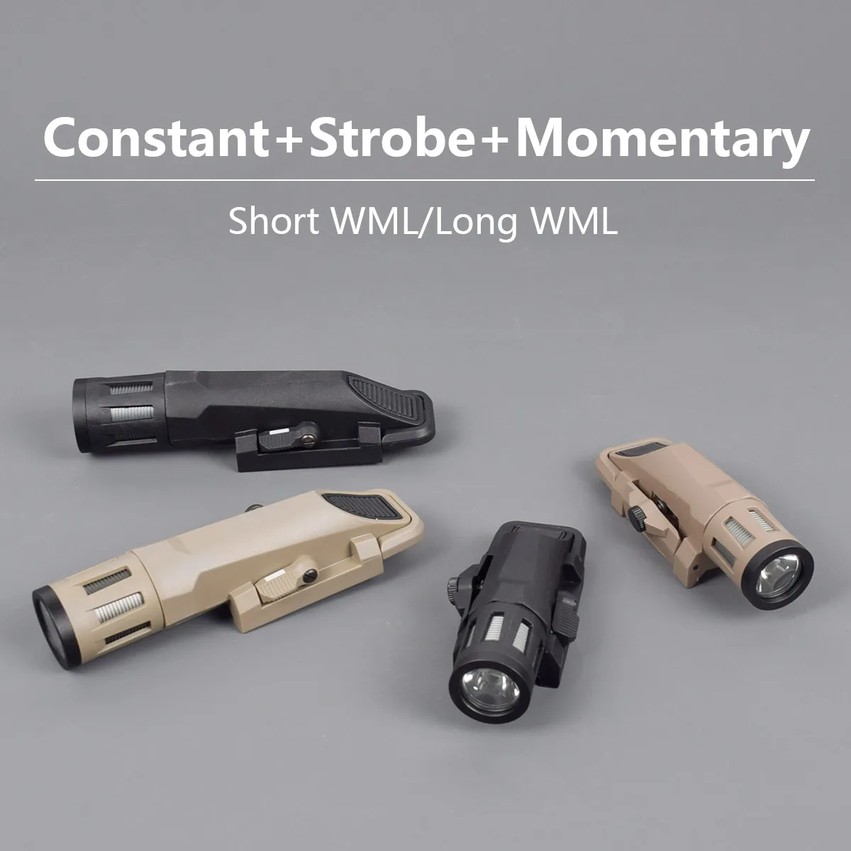 INFORCE WML GEN2 APL Nylon Tactical Strobe LED Light WeaponLight Fit 20mm Rail Airsoft Hunting Flashlight
INFORCE WML GEN2 APL Nylon Tactical Strobe LED Light WeaponLight Fit 20mm Rail Airsoft Hunting Flashlight