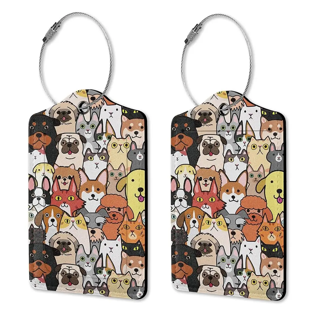 Free ShippingLuggage Tags for Suitcase, 2 Pack Cute Dogs Cats Luggage Tag with Privacy Flap Leather Travel Cruise, Name ID Label
Free ShippingLuggage Tags for Suitcase, 2 Pack Cute Dogs Cats Luggage Tag with Privacy Flap Leather Travel Cruise, Name ID Label