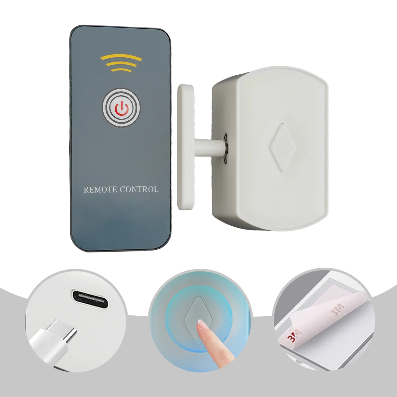 Bedtime Usage Remote Switch Multi-functional Remote Control Switch Light Control Working Voltage DC3-5V Remotely Turn Off Lights
Bedtime Usage Remote Switch Multi-functional Remote Control Switch Light Control Working Voltage DC3-5V Remotely Turn Off Lights