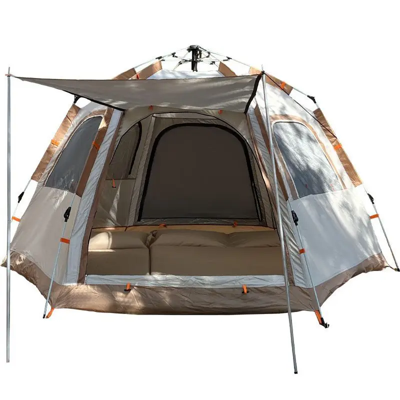 Hexagonal Tent Outdoor Portable Foldable Outdoor Children's Camping Equipment Picnic Camping Full Automatic Speed Open
Hexagonal Tent Outdoor Portable Foldable Outdoor Children's Camping Equipment Picnic Camping Full Automatic Speed Open