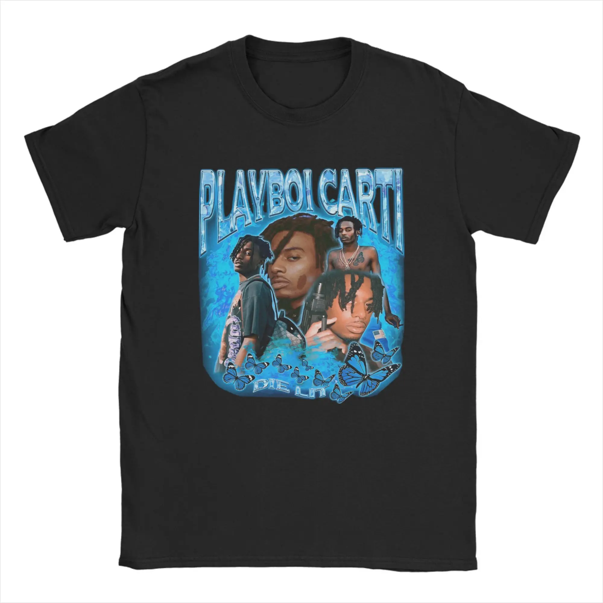 Playboi Carti футболка Summer Die Lit Poster 100% хлопок футболки для мужчин Harajuku футболка с принтом с коротким рукавом Y2K забавные футболки
Playboi Carti футболка Summer Die Lit Poster 100% хлопок футболки для мужчин Harajuku футболка с принтом с коротким рукавом Y2K забавные футболки