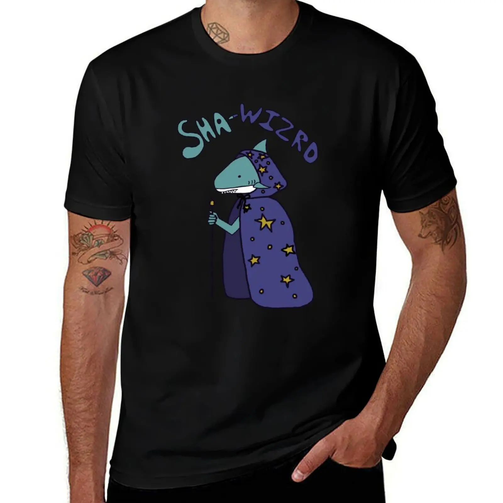 Shark wizard T-Shirt graphics Funny t-shirts new edition new gifts and t-shirts fruit of the loom mens t shirts
Shark wizard T-Shirt graphics Funny t-shirts new edition new gifts and t-shirts fruit of the loom mens t shirts
