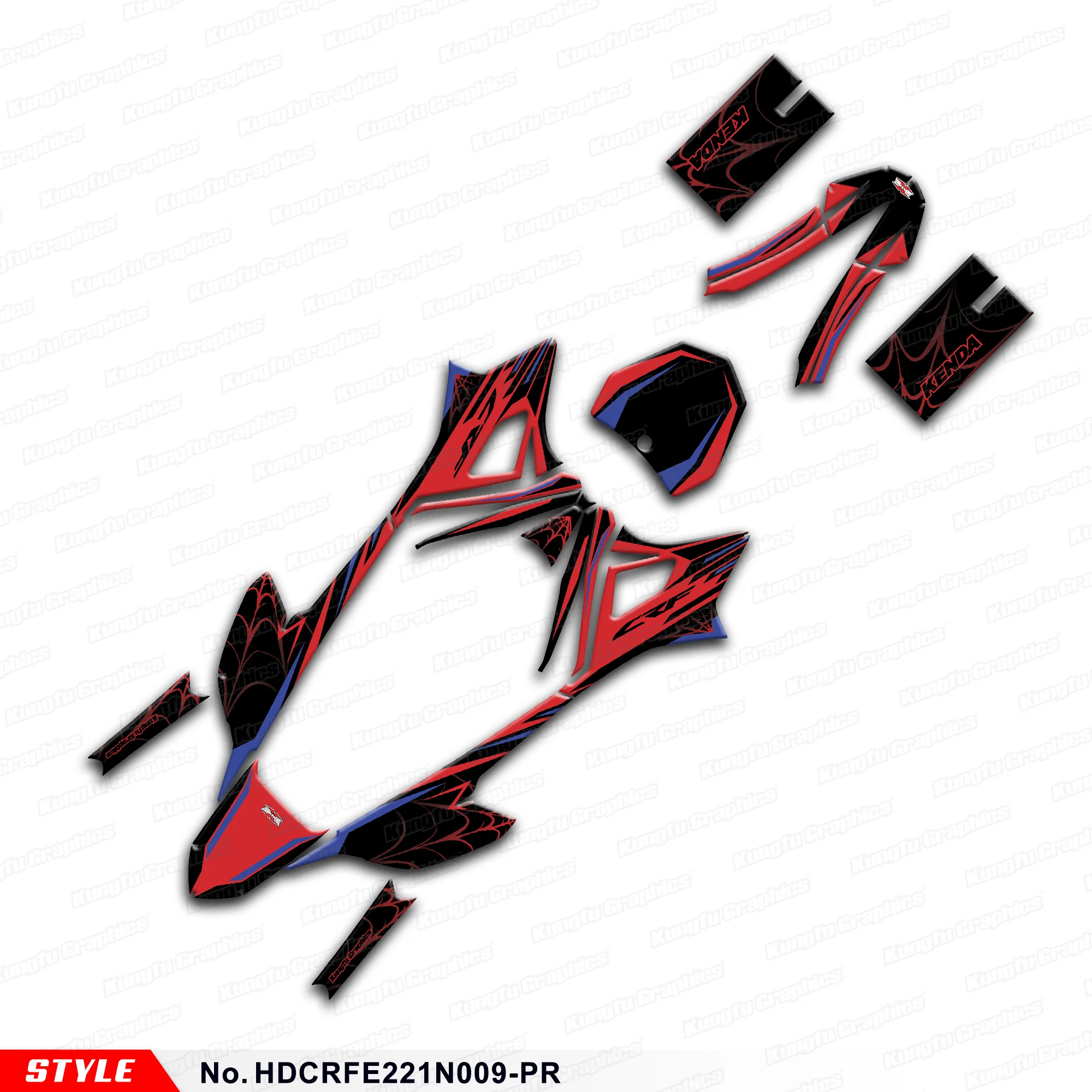 JY Racing Stickers Complete Racing Graphics for Honda CRF-E2 / CRF E2 2021 2022 2023 2024 2025, Accessory, HDCRFE221N009-PR
JY Racing Stickers Complete Racing Graphics for Honda CRF-E2 / CRF E2 2021 2022 2023 2024 2025, Accessory, HDCRFE221N009-PR