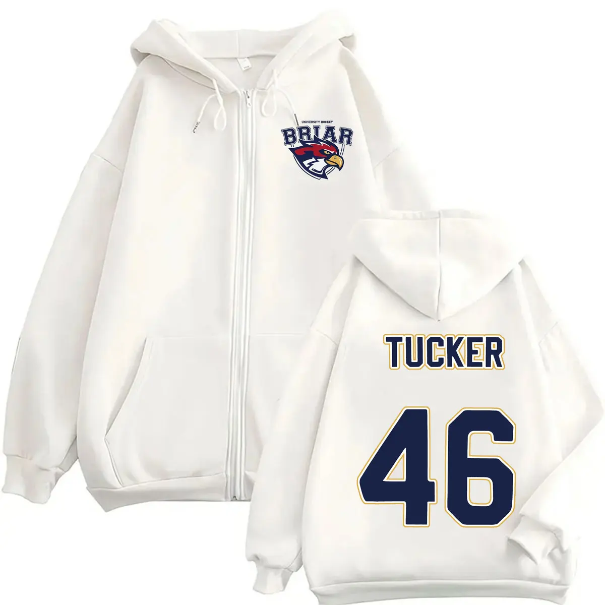 Off Campus Zipper Hoodie Tucker 46 Mens Women Popluar Graphics Spring Autumn Coats Jacket Cozy Unisex Casual Oversized Tracksuit
Off Campus Zipper Hoodie Tucker 46 Mens Women Popluar Graphics Spring Autumn Coats Jacket Cozy Unisex Casual Oversized Tracksuit