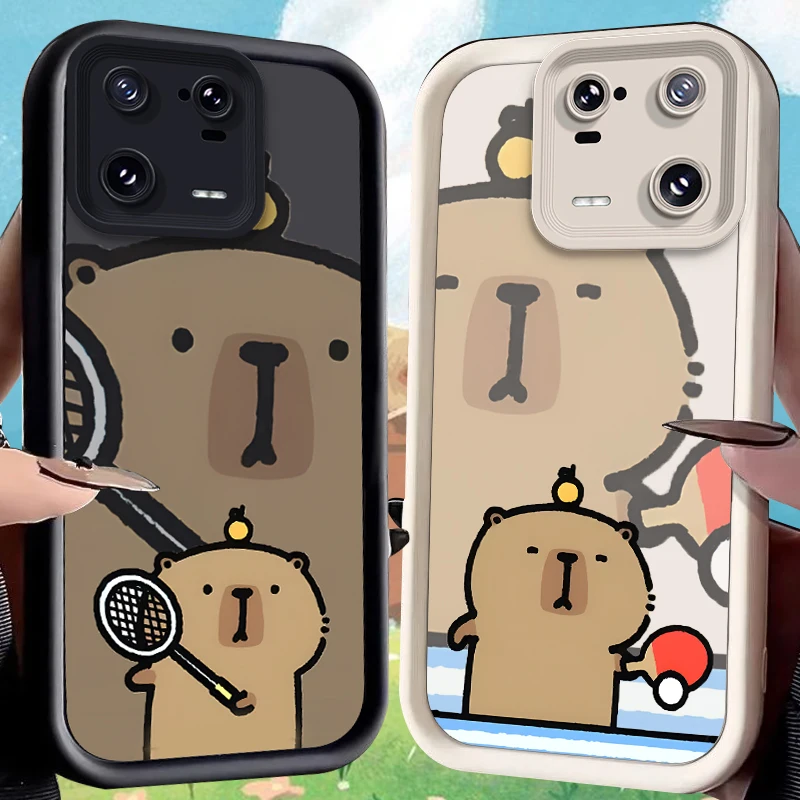 Capybara Case for Xiaomi Mi 15 Pro 14 14T 13 13T 12 11 Lite 11T POCO X7 X6 5G X5 X3 NFC F6 F5 M7 M6 4G Soft Silicone Cover Funda
Capybara Case for Xiaomi Mi 15 Pro 14 14T 13 13T 12 11 Lite 11T POCO X7 X6 5G X5 X3 NFC F6 F5 M7 M6 4G Soft Silicone Cover Funda