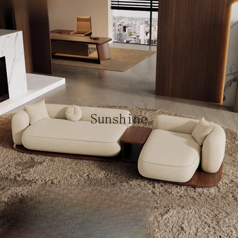 Special-shaped solid wood office to meet guests for negotiation, rest area, reception sofa
Special-shaped solid wood office to meet guests for negotiation, rest area, reception sofa
