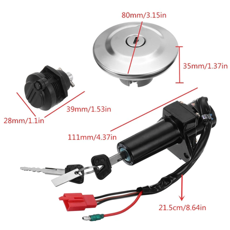 FFAWR-Motorcycle Electric Ignition Switch Lock Set Fuel Gas Cap Seat Lock Key for Yamaha Ybr125 Ybr 125
FFAWR-Motorcycle Electric Ignition Switch Lock Set Fuel Gas Cap Seat Lock Key for Yamaha Ybr125 Ybr 125
