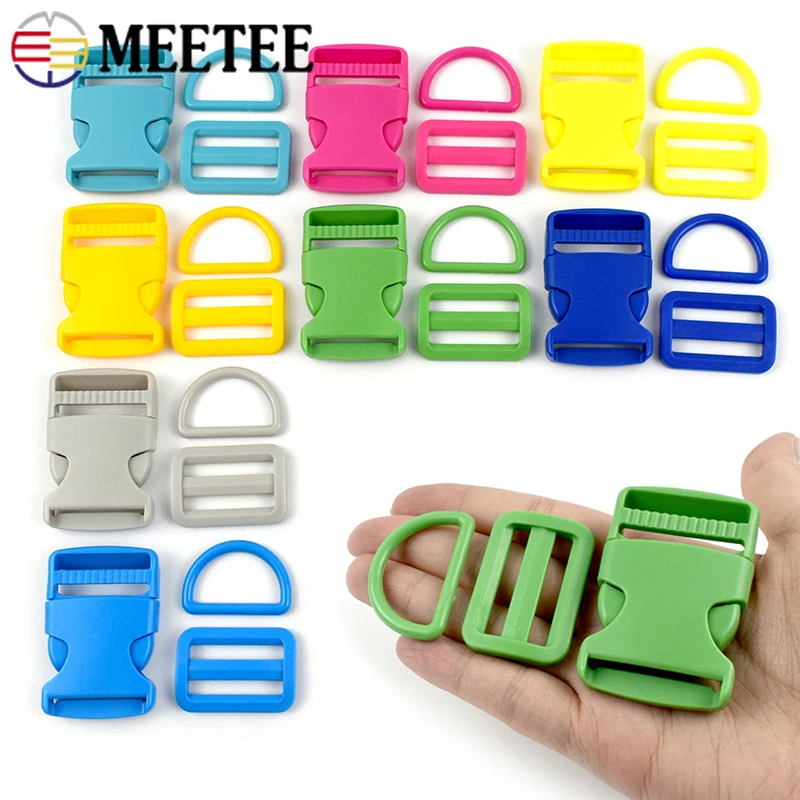 1-5Sets 32/38mm Plastic Buckles for Bag Strap Release Buckle D Ring Tri Glide Clasps Webbing Dog Collar Adjust Clasp Accessories
1-5Sets 32/38mm Plastic Buckles for Bag Strap Release Buckle D Ring Tri Glide Clasps Webbing Dog Collar Adjust Clasp Accessories