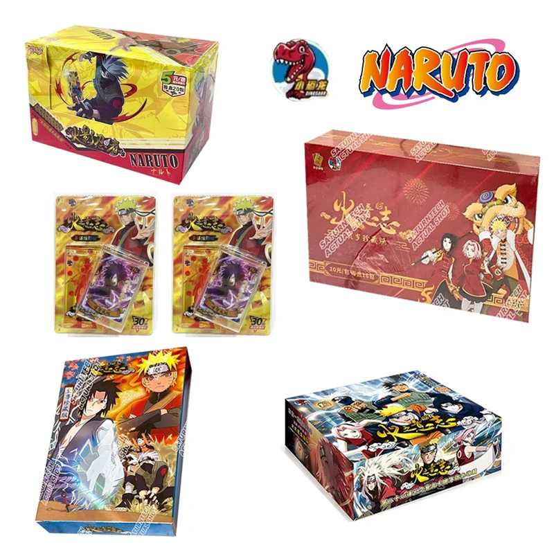Genuine Naruto Little Dino Booster Box Rare Flash SSP Cards Will of Fire Naruto Sasuke Anime Collectible Trading Cards Kids Toy
Genuine Naruto Little Dino Booster Box Rare Flash SSP Cards Will of Fire Naruto Sasuke Anime Collectible Trading Cards Kids Toy