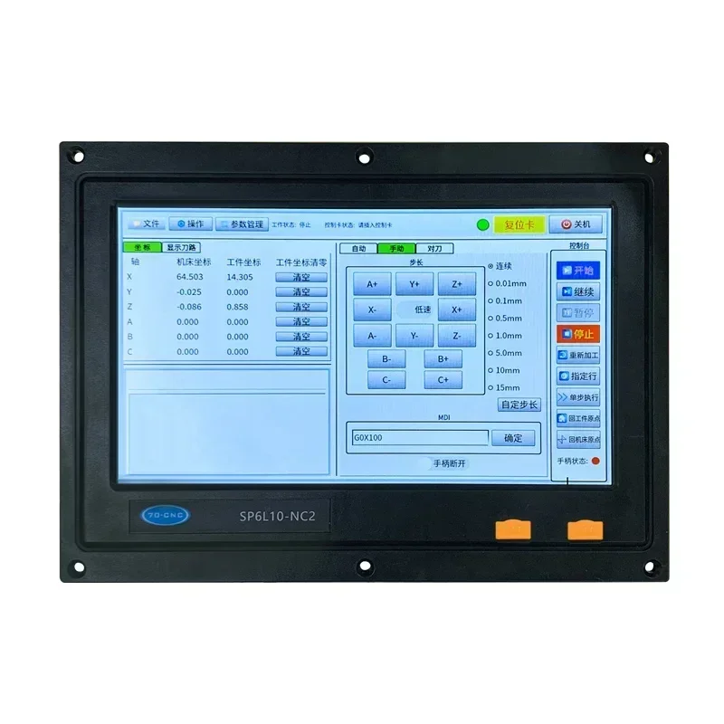 In stock WiXHC Manufacturer Mach3 Industrial All-in-one Machine Control Panel Touchscreen Version SP6L Used on Mach3 System
In stock WiXHC Manufacturer Mach3 Industrial All-in-one Machine Control Panel Touchscreen Version SP6L Used on Mach3 System