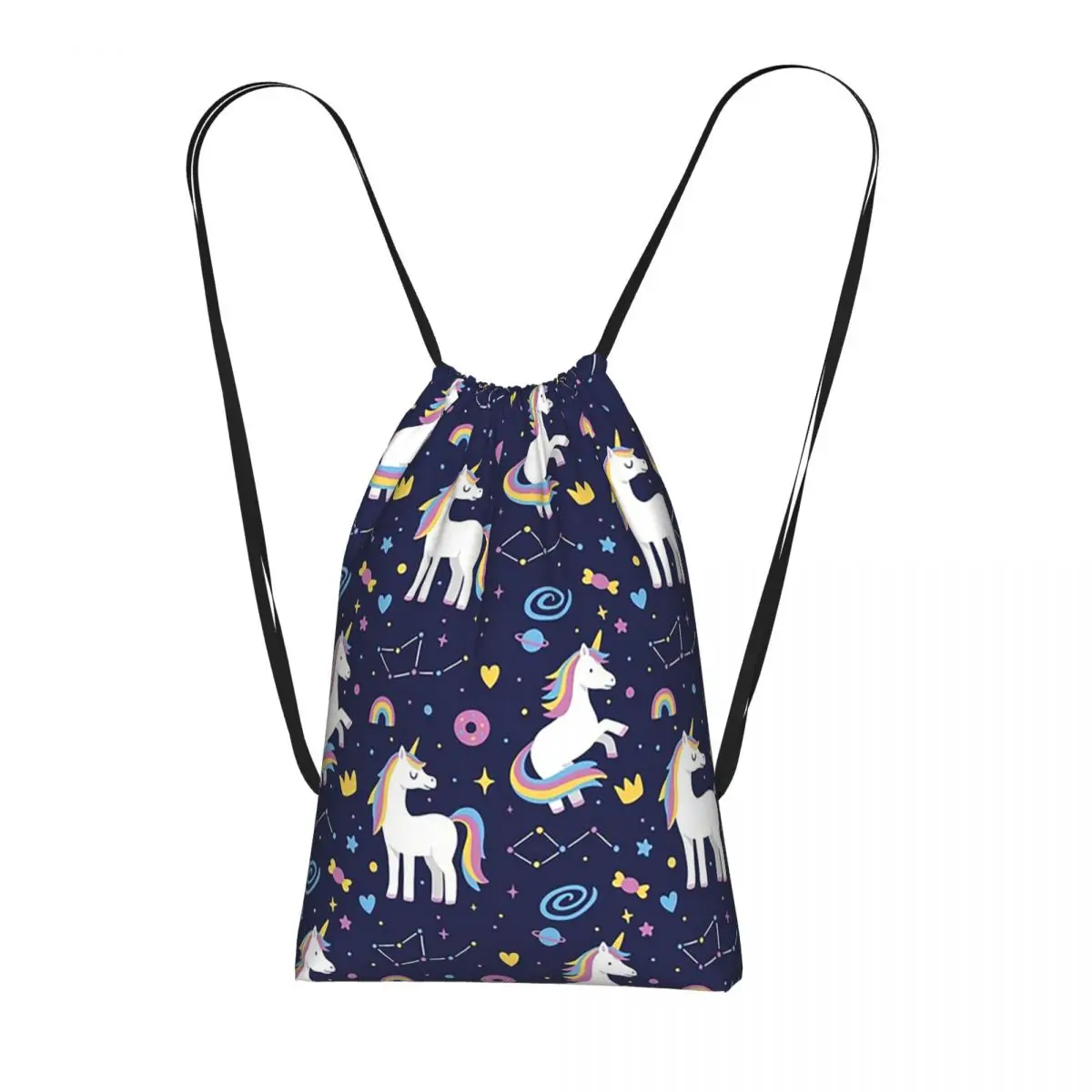 Cute Unicorn Rainbow Star Backpacks Portable Drawstring Bags Shoes Bag Book Bags for Travel School
Cute Unicorn Rainbow Star Backpacks Portable Drawstring Bags Shoes Bag Book Bags for Travel School