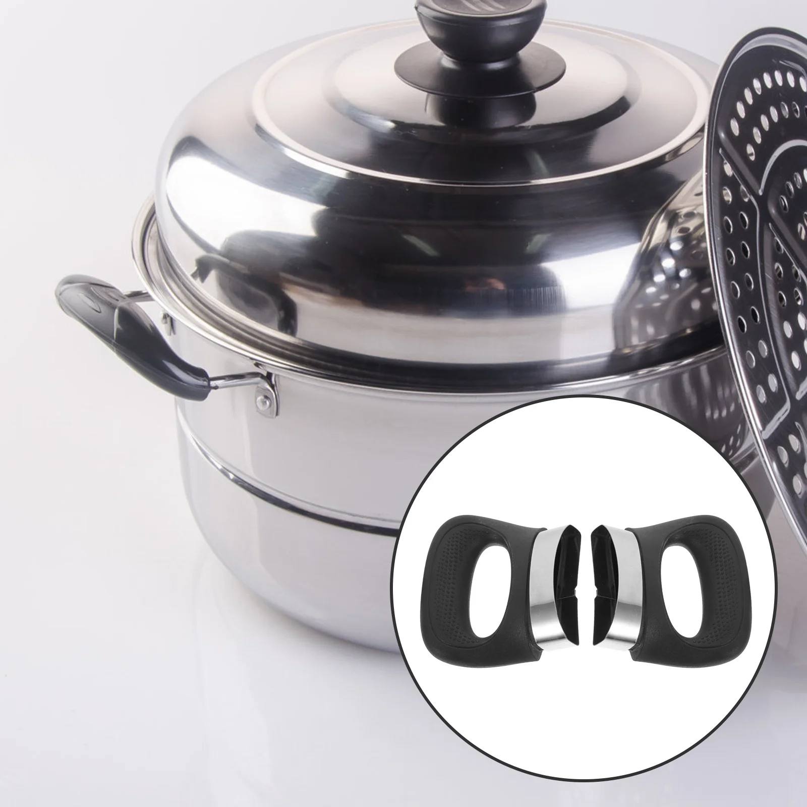 2Pcs Sturdy Anti-Scald Pot Side Handle Suitable for Home Hotel Restaurant Use Pot Side Handle Kitchen Utensil Kitchen Gadget
2Pcs Sturdy Anti-Scald Pot Side Handle Suitable for Home Hotel Restaurant Use Pot Side Handle Kitchen Utensil Kitchen Gadget
