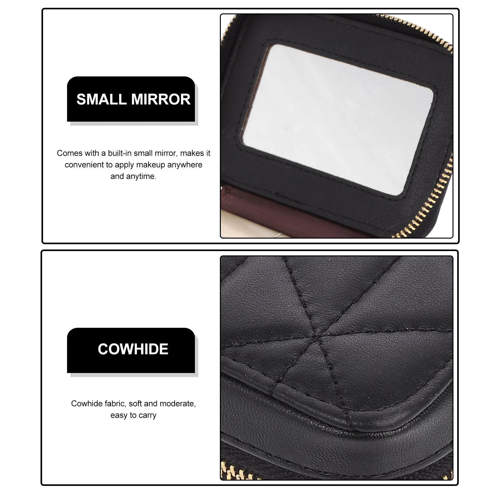 1Pcs Small -Like Makeup Pouch with Mirror Trendy Simple Style Convenient Lip Gloss Holder for Outdoor Parties Travel
1Pcs Small -Like Makeup Pouch with Mirror Trendy Simple Style Convenient Lip Gloss Holder for Outdoor Parties Travel