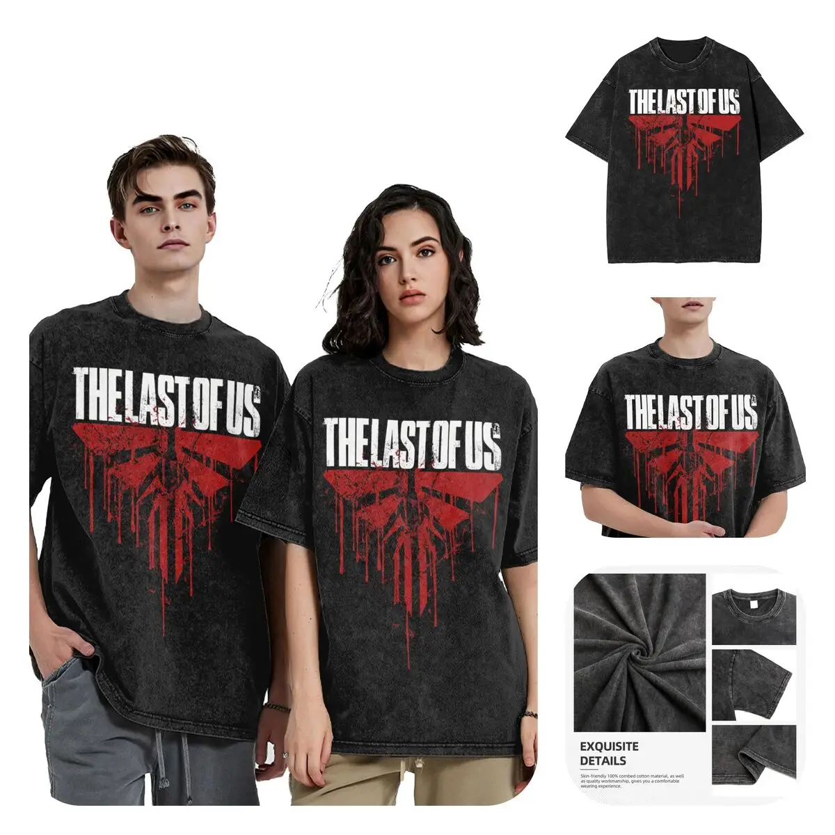 Unbelievable T Shirts Men Pure Cotton Novelty T-Shirt Round Neck The Last Of Us Tees Short Sleeve Clothes Unique
Unbelievable T Shirts Men Pure Cotton Novelty T-Shirt Round Neck The Last Of Us Tees Short Sleeve Clothes Unique