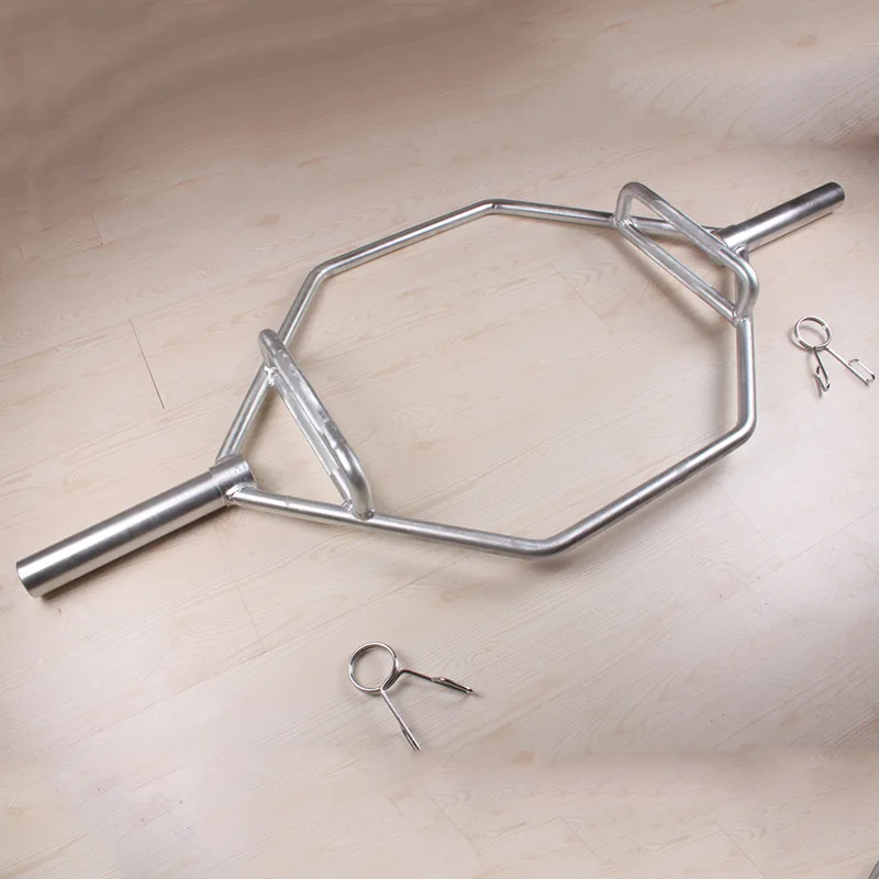 Free Weights Multi-grip Open Hex Barbell Bar 1
Free Weights Multi-grip Open Hex Barbell Bar 1