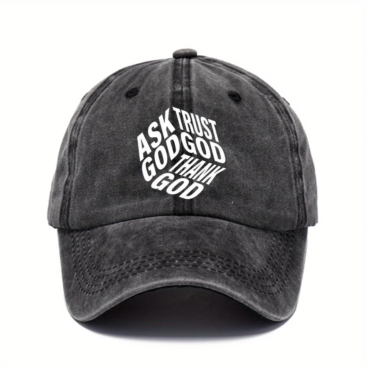 Hip-Hop Unisex Baseball Cap Letter Print Washed Distressed Dad Hat Solid Color Adjustable Casual Sports Cap for Men And Women100
Hip-Hop Unisex Baseball Cap Letter Print Washed Distressed Dad Hat Solid Color Adjustable Casual Sports Cap for Men And Women100