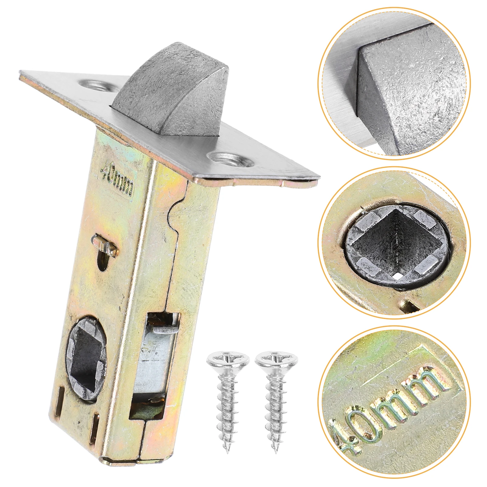 1pcs Adjustable Tubular Latch 40Mm Stainless Steel Interior Mortice Door Lock Deadbolt Safety Hardware For Sliding Barn Doors
1pcs Adjustable Tubular Latch 40Mm Stainless Steel Interior Mortice Door Lock Deadbolt Safety Hardware For Sliding Barn Doors
