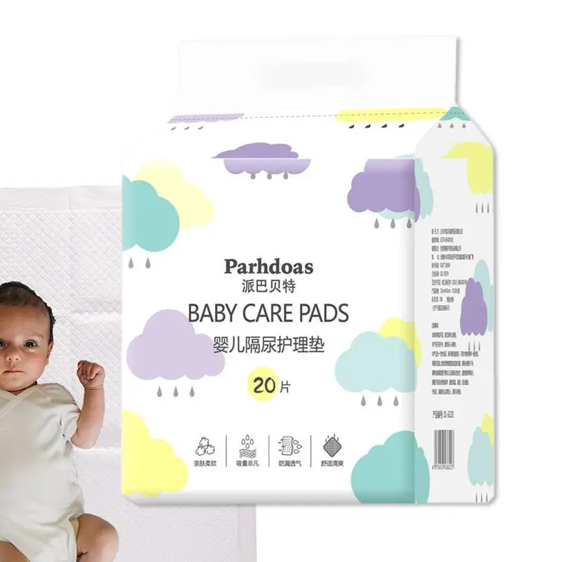 Waterproof Changing Pad 20PCS Ultra Soft Diaper Changing Mat Waterproof Super Absorbent Portable Lightweight Baby Travel Gear
Waterproof Changing Pad 20PCS Ultra Soft Diaper Changing Mat Waterproof Super Absorbent Portable Lightweight Baby Travel Gear