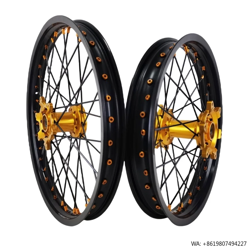 New Product21/18'' Cast Wheels Rims Fit YZ125 YZ250 1999-2023 YZ250F YZ450F Gold
New Product21/18'' Cast Wheels Rims Fit YZ125 YZ250 1999-2023 YZ250F YZ450F Gold
