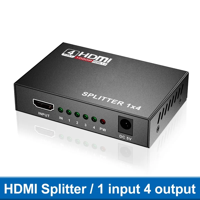 4K HDMI-сплиттер 1080P преобразователь с двойным дисплеем и питанием для HDTV DVD PS3/4 Xbox HDMI-совместимый переключатель-переключатель
4K HDMI-сплиттер 1080P преобразователь с двойным дисплеем и питанием для HDTV DVD PS3/4 Xbox HDMI-совместимый переключатель-переключатель