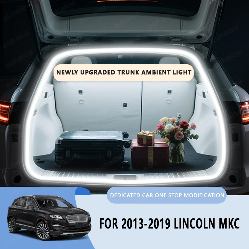 Для 2013-2019 LINCOLN MKC модификационный светильник багажника Атмосферные фонари Белый теплый белый Светодиодная панель заднего багажника
Для 2013-2019 LINCOLN MKC модификационный светильник багажника Атмосферные фонари Белый теплый белый Светодиодная панель заднего багажника