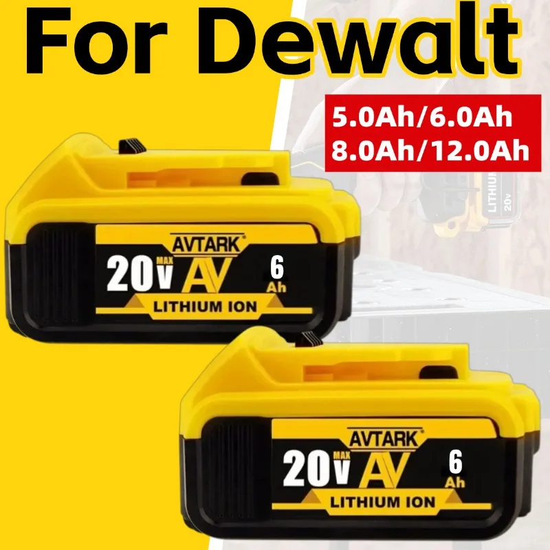 For Dewalt DCB200 20V 5/6/8/12.0Ah Lithium Replacement Battery 18V DCB184 DCB200 DCB182 DCB180 DCB181 DCB182 DCB201 DCB206
For Dewalt DCB200 20V 5/6/8/12.0Ah Lithium Replacement Battery 18V DCB184 DCB200 DCB182 DCB180 DCB181 DCB182 DCB201 DCB206