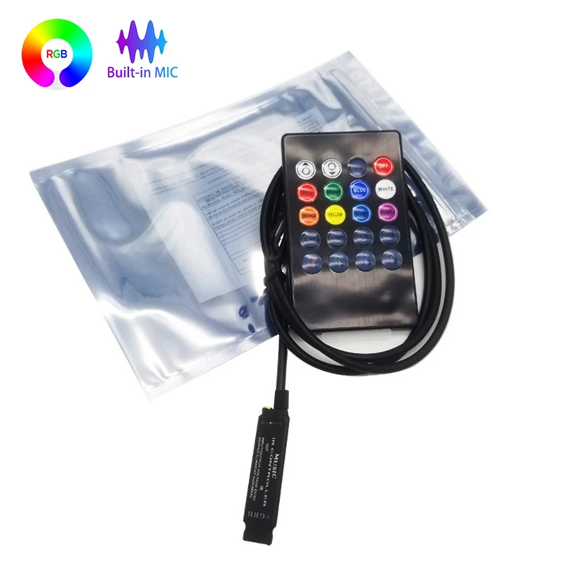 Usb Rgb контроллер 5 В 4-контактный Rgb светодиодный контроллер Синхронизация музыки 20 клавиш дистанционного управления Smart RGB светодиодные фонари Контроллер изменение цвета
Usb Rgb контроллер 5 В 4-контактный Rgb светодиодный контроллер Синхронизация музыки 20 клавиш дистанционного управления Smart RGB светодиодные фонари Контроллер изменение цвета
