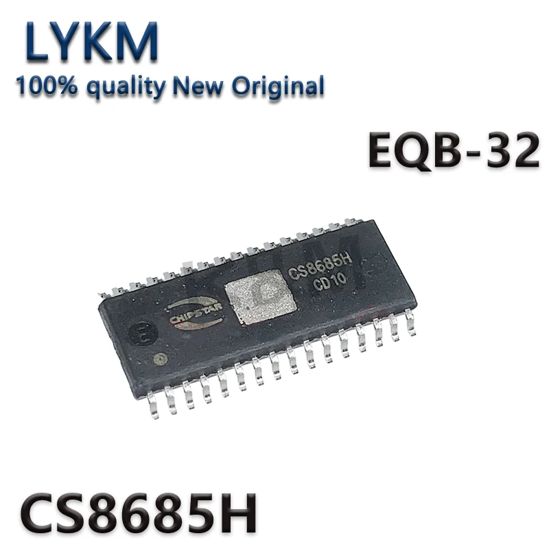 5 шт. Новые оригинальные чипы усилителя мощности звука CS8685H EQB-32 в наличии
5 шт. Новые оригинальные чипы усилителя мощности звука CS8685H EQB-32 в наличии