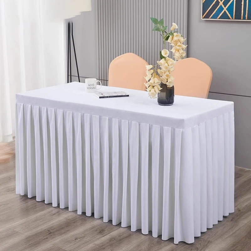 Вельветовая плиссированная скатерть-юбка для конференц-стола, выставок, мероприятий, длинная прямоугольная накидка на стол для банкетов, вечеринок, свадебного декора
Вельветовая плиссированная скатерть-юбка для конференц-стола, выставок, мероприятий, длинная прямоугольная накидка на стол для банкетов, вечеринок, свадебного декора