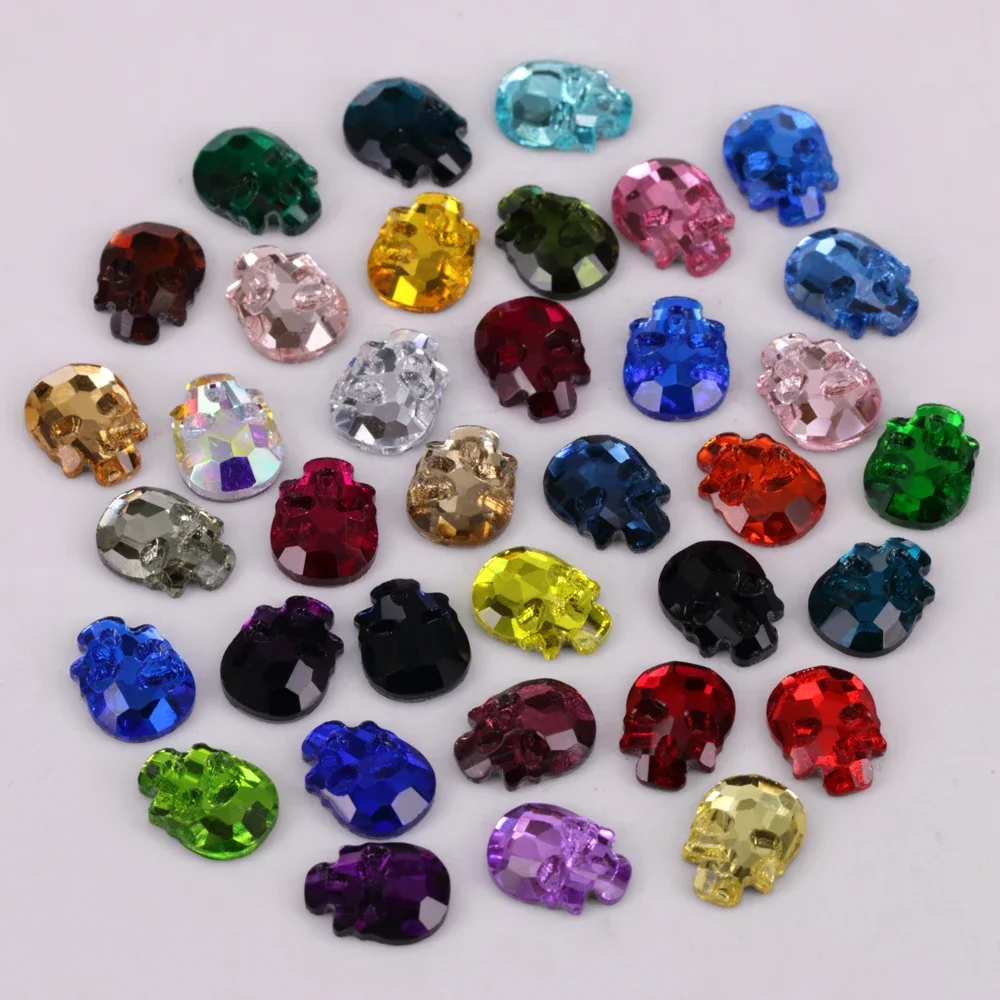 High Quality 8x10mm Mixed Colors Skull Flat Back Hotfix Rhinestones / Iron On Flat Back Crystals
High Quality 8x10mm Mixed Colors Skull Flat Back Hotfix Rhinestones / Iron On Flat Back Crystals