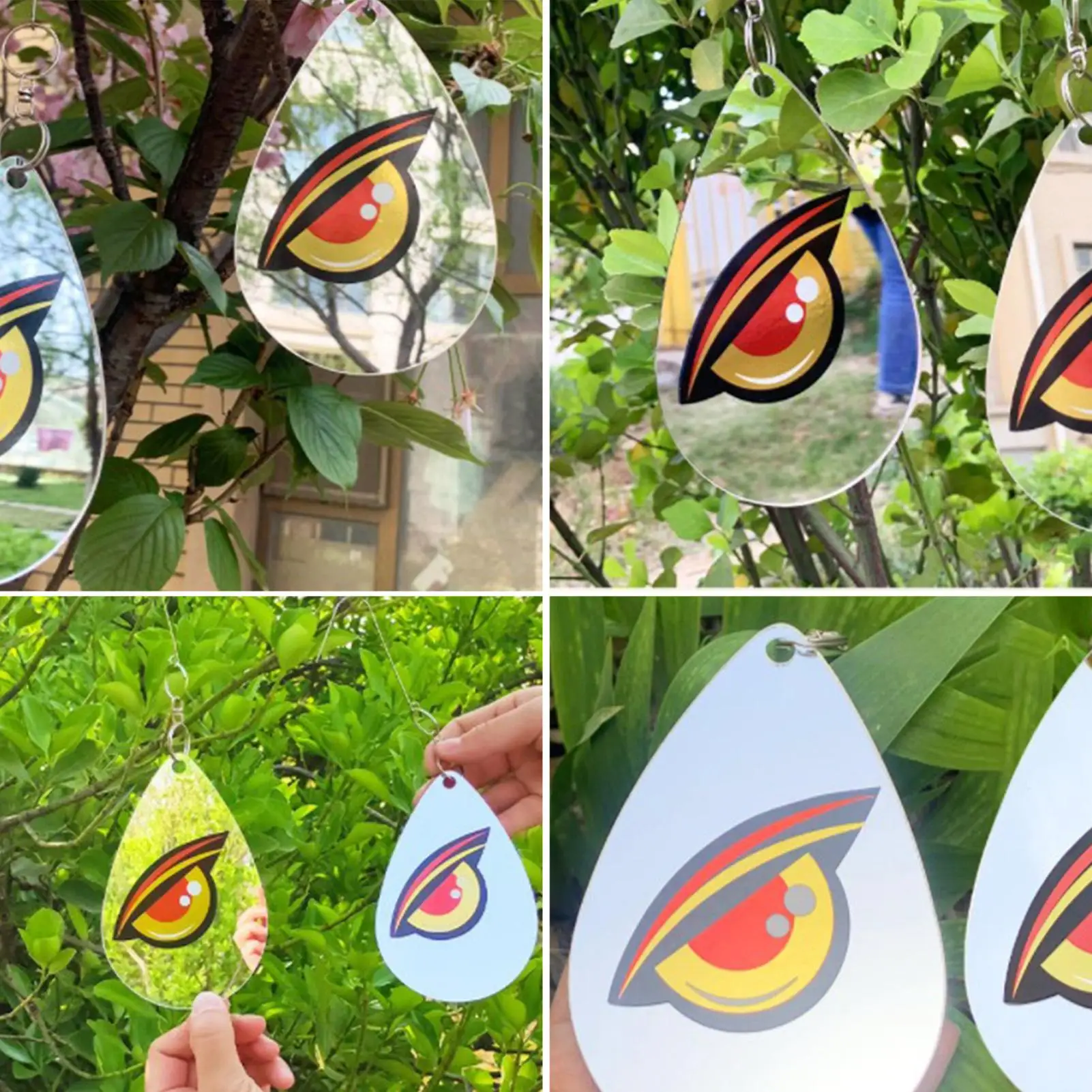 Owl Eye Pattern Bird Repelling Reflective Bird Repelling Birds De-Terrent Device To Scare Birds Away From Long Distances
Owl Eye Pattern Bird Repelling Reflective Bird Repelling Birds De-Terrent Device To Scare Birds Away From Long Distances