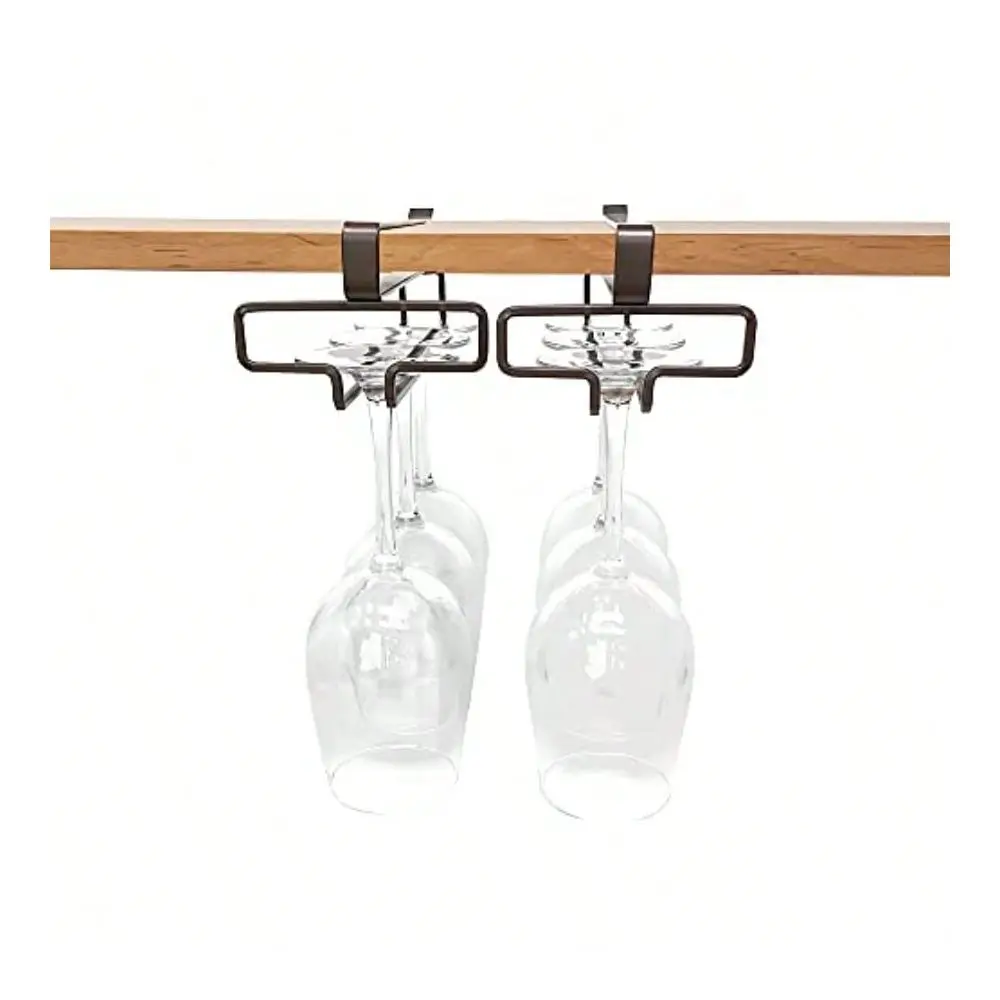 Special Offer Bronze Wine Glass Holder Under Cabinet, Hanging Stemware Rack Under Shelf, No Screw No Drill Wine Glass Storage O
Special Offer Bronze Wine Glass Holder Under Cabinet, Hanging Stemware Rack Under Shelf, No Screw No Drill Wine Glass Storage O