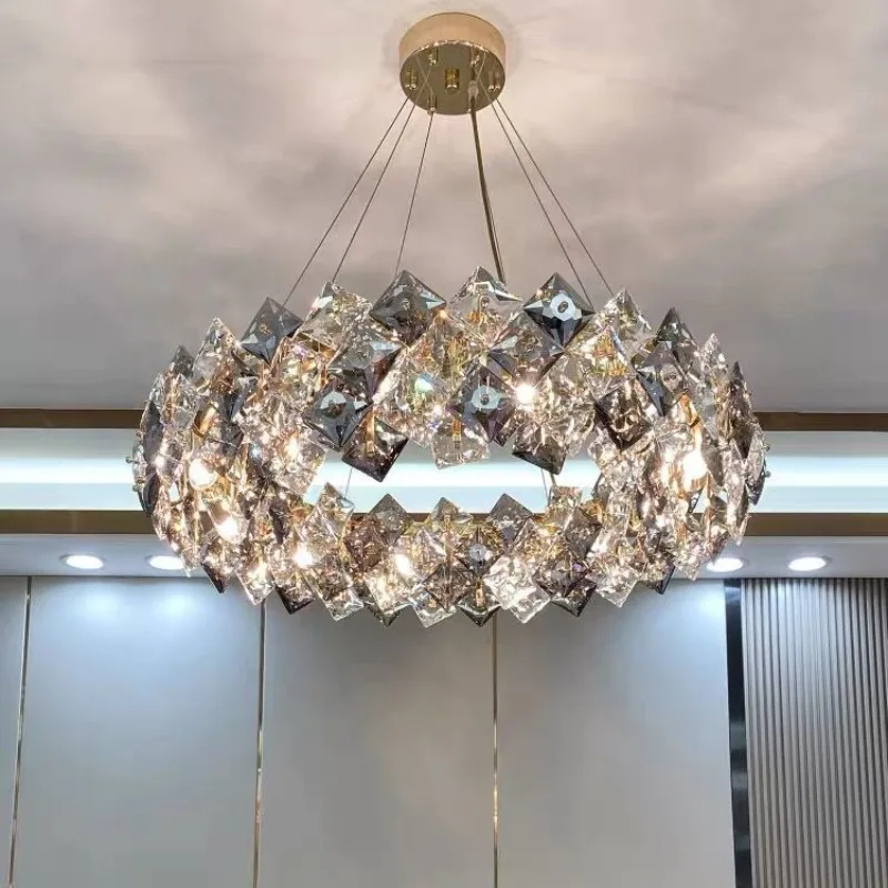 Light Luxury Crystal Pendant Light High-Grade Luxury Modern Minimalist Elegant Lighting Fixture for Living Room Bedroom
Light Luxury Crystal Pendant Light High-Grade Luxury Modern Minimalist Elegant Lighting Fixture for Living Room Bedroom