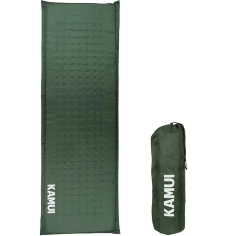 Self Inflating Sleeping Pad - 2 Inch Thick Camping Pad Connectable with Multiple Mats for Tent and Family Camping
Self Inflating Sleeping Pad - 2 Inch Thick Camping Pad Connectable with Multiple Mats for Tent and Family Camping