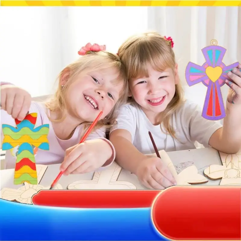 28PCS Wooden Unfinished Cross Small Baptism Cross Pendant DIY Children's Painting Graffiti Home Party Decoration-X65A
28PCS Wooden Unfinished Cross Small Baptism Cross Pendant DIY Children's Painting Graffiti Home Party Decoration-X65A