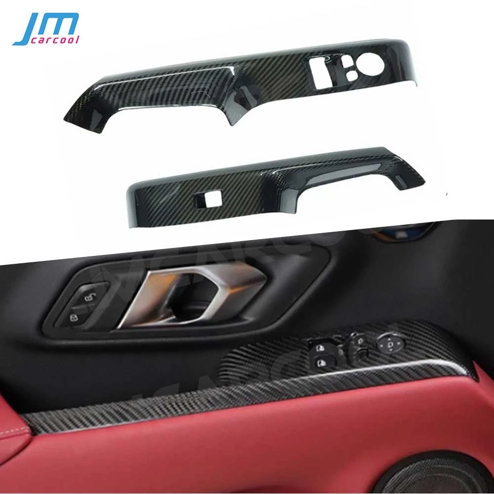 Carbon Fiber Car Window Lift Switch Decoration Modification for Toyota Supra A90 2019+ Interior Stickers FRP Accessories
Carbon Fiber Car Window Lift Switch Decoration Modification for Toyota Supra A90 2019+ Interior Stickers FRP Accessories