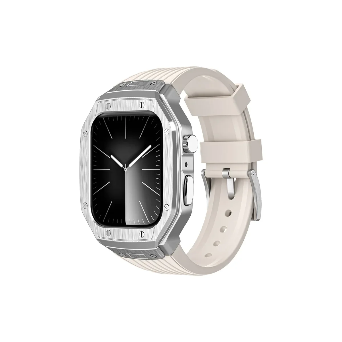 Подходит для Apple Watch 789 поколения, металлический ремешок для модификации Ричард, ремешок для iwatch Apple
Подходит для Apple Watch 789 поколения, металлический ремешок для модификации Ричард, ремешок для iwatch Apple