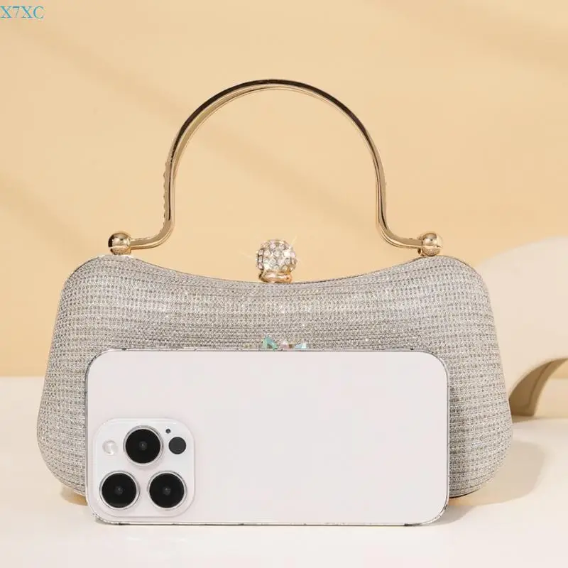 X7XC Sophisticated Rhinestones Handbag Fashion Women's Accessory Evening Bag For Party And Wedding Receptions
X7XC Sophisticated Rhinestones Handbag Fashion Women's Accessory Evening Bag For Party And Wedding Receptions