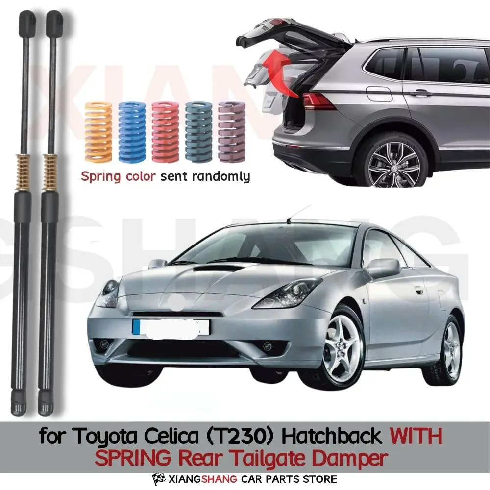 Автоматические газовые упоры (амортизаторы) для багажника Toyota Celica (T230) хэтчбек без спойлера, с пружинами, для автоматического открывания
Автоматические газовые упоры (амортизаторы) для багажника Toyota Celica (T230) хэтчбек без спойлера, с пружинами, для автоматического открывания